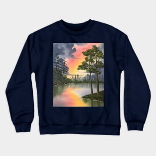 Stormy Stream Crewneck Sweatshirt